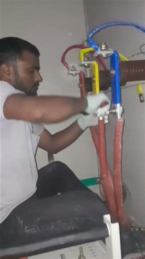 #electrical #work vcb panel connection 🧲🪛✨️⛑️