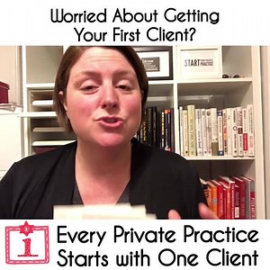 Worried about getting your first client? Watch this 2 minute video to learn how four of my ⭐️ star students ⭐️ got their first clients! Then grab your free roadmap so you can do it too: www.startyourprivatepractice.com/roadmap | The Independent Clinician | Facebook