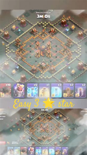 Dragon Escape Challenge 1-4 #clashofclans