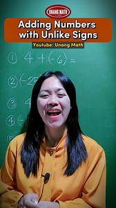 17K views · 466 reactions | Adding Numbers with unlike signs #math #mathematics #mathtricks #mathhacks #mathtutoring #mathtutor #education #matheducation #mathreview #mathhelp #MathMadeEasy #mathskills | Unang Math | Facebook
