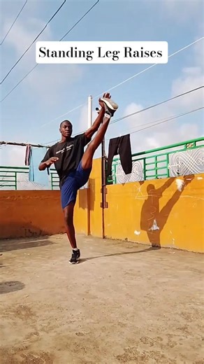 STANDING LEG RAISES