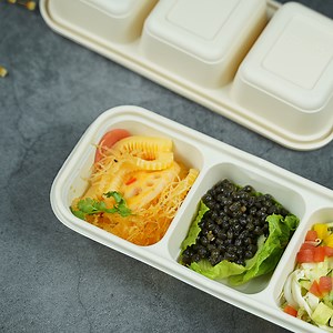 [Hot Item] Rectangular Food Containers Biodegradable Rectangular Packing Box