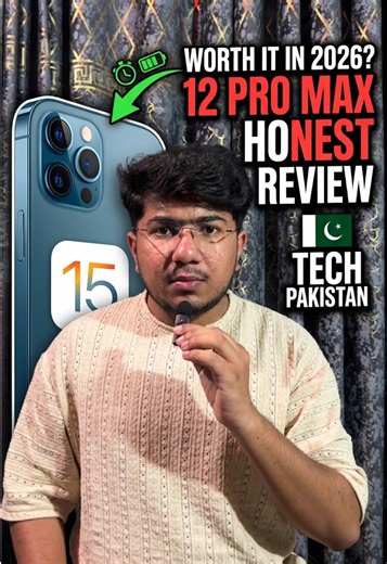 iPhone 12 Pro Max in 2026 🤯 Kya sach mein yeh abhi bhi best hai? Dekhein mera honest review. ✨#Tech #iphone12promax #apple #review #hamidtips
