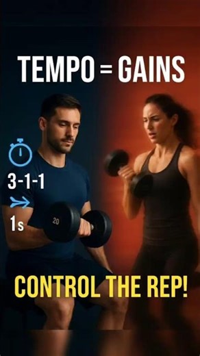 🔥 Master Your Rep Tempo — The Secret to Faster Gains