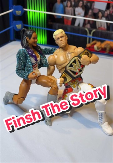 Wrestlemania 40 #wwe #actionfigurephotography #photography #codyrhodes #romanreigns