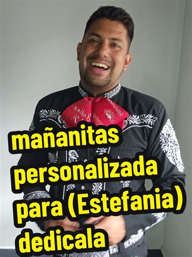 Mañanitas Personalizadas para Estefania en su Cumpleaños