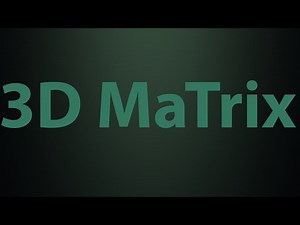 3D Matrix software interface. Important settings to know. #design #matrix #blender