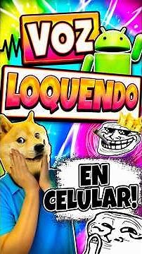 Cómo Hacer VOZ LOQUENDO en Celular (Gratis)