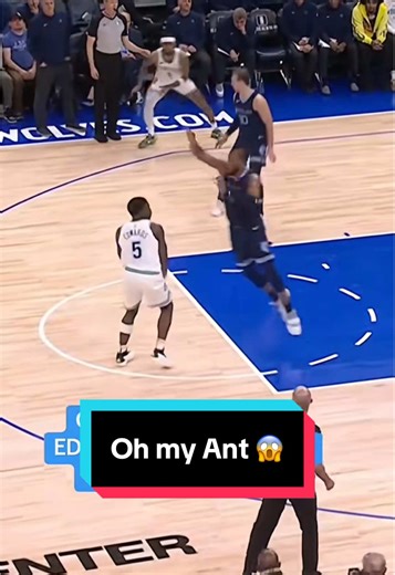 This was so ridiculous 😭 #NBA #basketball #AnthonyEdwards #MinnesotaTimberwolves