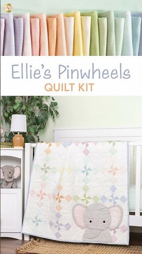 Make a Fun Quilt With Pinwheels! #patchwork #applique #flannel