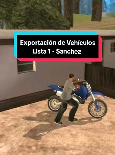 Exportación de Vehículos: Encuentra la Sánchez en GTA