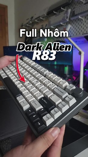 Review Bàn Phím Dark Alien R83: Chất Lượng Đáng Giá