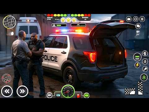 🚓 Police Car Chase Simulator 3D – Real City Cop Pursuit Gameplay (Android)