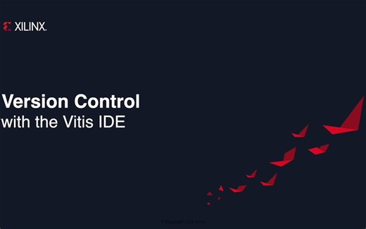 如何使用 Git 在 Vitis IDE 中进行版本控制