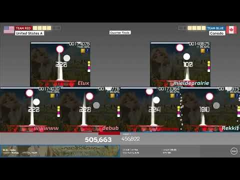 My HD3 Full Combo in Quarterfinals [USA vs Can]