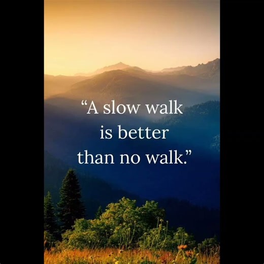 A Slow Walk Is Better Than No Walk 🚶‍♂️ | Keep Moving Forward | #Motivation #Consistency #Shorts