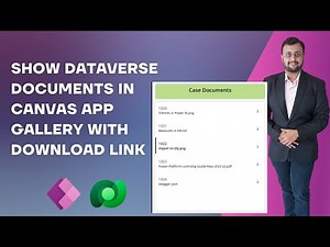Download Dataverse File from Gallery in PowerApps | Complete Step-by-Step Guide