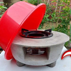 4.1M views · 17K reactions | How To Cast a Cement Stove With a Plastic Pots | DIY & Crafts | Facebook