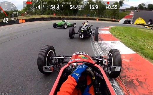 Formula Vee 英国布兰兹哈奇赛道 比赛车载