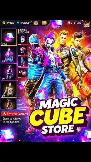 Freefire Next Magic Cube🔥 Store 100 Confirm | Freefire Newevent #shorts #freefire #freefirenewevent