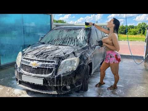 MUST WATCH! 😳 Beautiful Car Wash Takes an UNREAL Turn | 4K ASMR