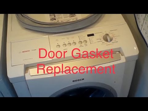 ✨ Bosch Front Load Washing Machine Door Gasket - How to Install Yourself and Save $$$ ✨