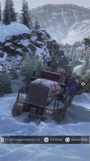 Truck Train!! #snowrunner #ps5