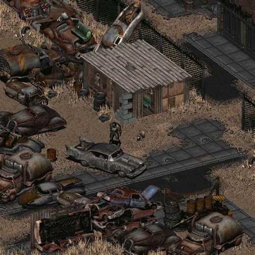 highwaymen in fallout 2 #fallout #gaming #falloutlore #fallout2 #fallout4 #falloutnewvegas