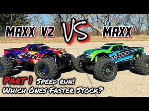 Maxx vs Maxx V2 speed run and comparison Part 1