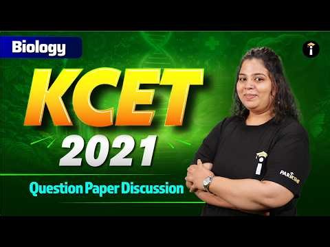 Biology KCET 2021 Question Paper Breakdown | Boost Your KCET 2026 Exam Preparation#kcet #studytips