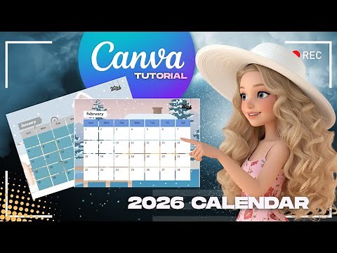 2026 Calendar / Canva Tutorial