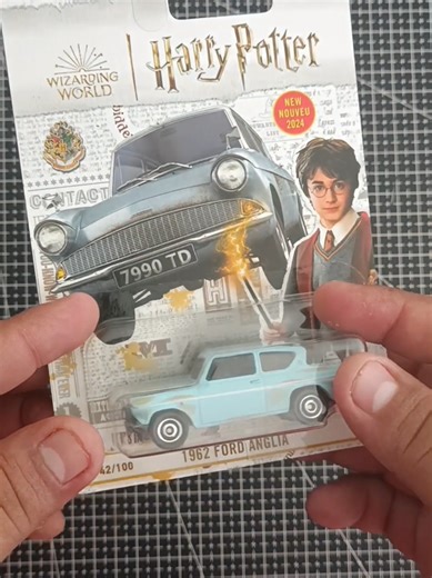 Matchbox Ford Anglia 1962 Harry Potter #harrypoter #matchbox #ford #warnerbros #hotwheels