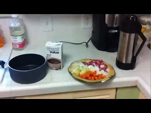 Thermos cooking (stew)