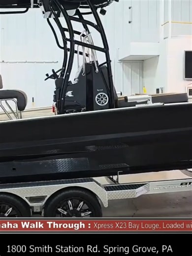 Xpress X23 Bay Lounge 🔥 Loaded with options Bay Ready @xpressboats @lifetime_yamaha_outboard #fsyamaha #boat #walkthrough #yamaha #boatlife #fishingboat #fishing #boating #yamahasho #xpressboats #boatingseason #fishtok #bassfishing #bayboat #bay