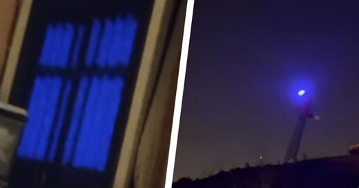 The alarm warning 'you are monitored' and 'Tardis' lights beaming into homes