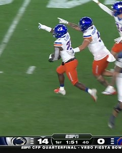 PENN STATE TAKES IT AWAY FROM JEANTY, BUT BOISE STATE GETS IT BACK ON THE ENSUING DRIVE 😱 Penn State Football | Boise State Football | ESPN