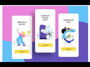 Walkthrough screen with reactnative