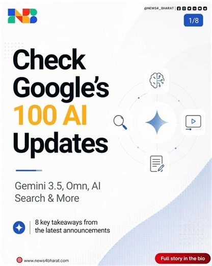Google’s 100 AI Updates Explained: Gemini 3.5, Omni, AI Search & Personal AI Agents #google #AI