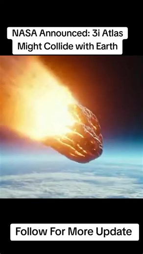 NASA Announced: 3i Atlas Might Collide with Earth on December 22nd #3IAtlasUSA #NASAUSA #CometNewsUSA #SpaceDiscoveryUSA #CosmicMysteryUSA