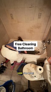 Extreme Bathroom deep clean during day two of this apartment transformation! Sometimes cleaning is what allows the next part happen: repairs, help, safety, and someone finally getting their home back. Now onto the final room, the kitchen ❤️