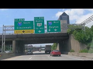 Interstate 70 Ohio (Columbus to West Jefferson) west