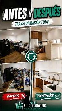From kitchen with no space to functional kitchen ⚒️ Complete transformation