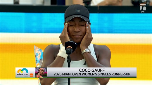 Coco Gauff responds to criticism of her natural hair in new Miu Miu campaign