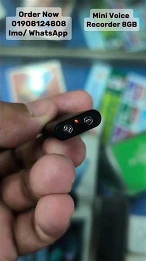 Super Mini Voice Recorder 8GB Built In New