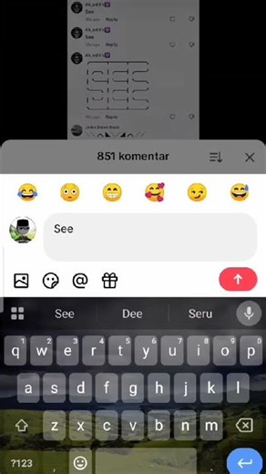 Coba Komen See Semoga fyp