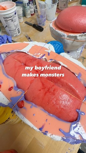 2.5M views · 490K reactions | Coolest art I’ve ever seen. He’s finally releasing another batch of his monster heads for sale next week Wednesday!! Most talented human I know @grundle_head ❤️ | Tay BeepBoop | Facebook