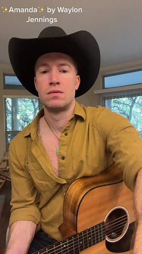 ✨Amanda✨ by Waylon Jennings 🤠 #countrymusic #country #livemusic #waylonjennings #chrisstapleton #classiccountry #countrywestern #western #westernstyle