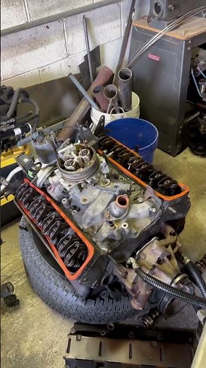 Tree fiddy Blowd up #350 #smallblock #lsswap #chevrolet