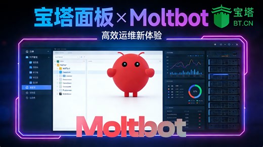 宝塔一键部署 Moltbot！国内 AI 模型   域名绑定保姆级教程