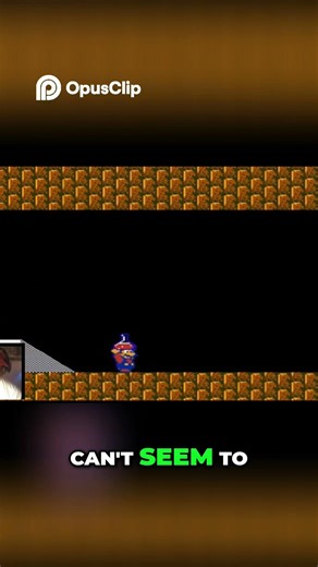 Mario's Epic Platforming Challenge: Can He Survive? #shorts